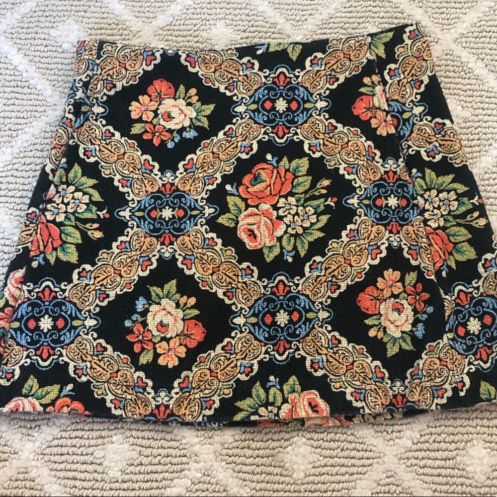 Patterned Urban Outfitters Skirt